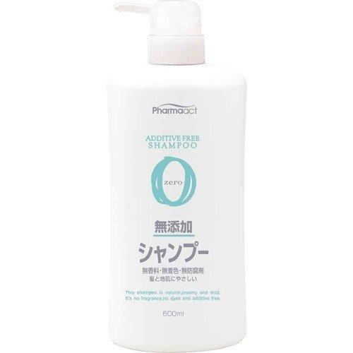 Kumano Yushi Pharmaact Additive-Free Shampoo 600ml
