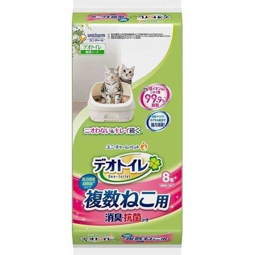 Unicharm Deo Cat Litter แผ่นดับกลิ่น 8 แผ่น