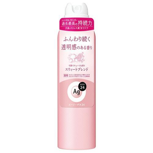 Shiseido AG DEO24 สเปรย์ระงับกลิ่นกาย Sweet Mix L 142g
