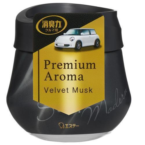 ST Corporation Car Shoshuryoku Premium Aroma Gel กลิ่น Velvet Musk 90g