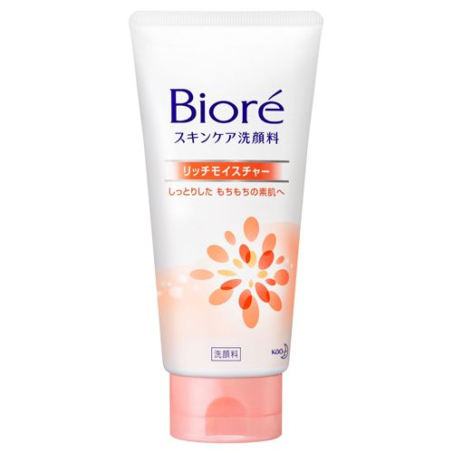 Kao Biore โฟมล้างหน้าบำรุงผิวเนียนนุ่ม 130g