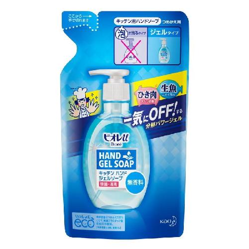 Kao Biore u Kitchen Hand Soap Unscented Refill 200ml