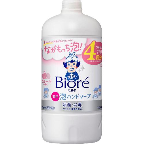 Kao Biore u Foam Hand Soap Fruit Scent Refill 770ml