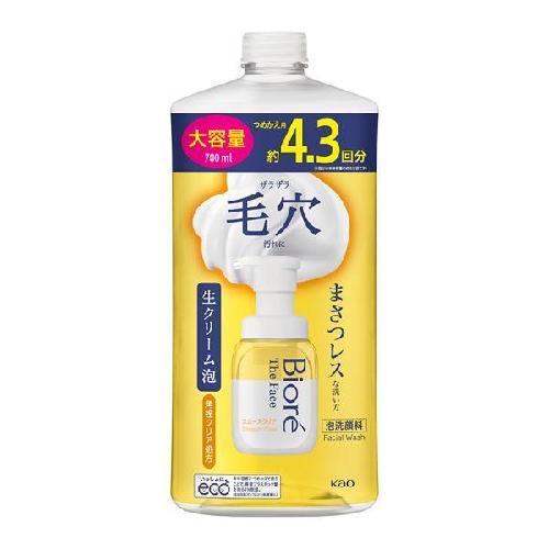 Kao Biore The Face Foam Wash Smooth Clear Refill 700ml