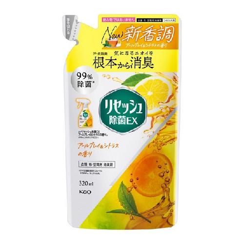 Kao Resesh Disinfectant EX Earl Grey Citrus Refill 320ml