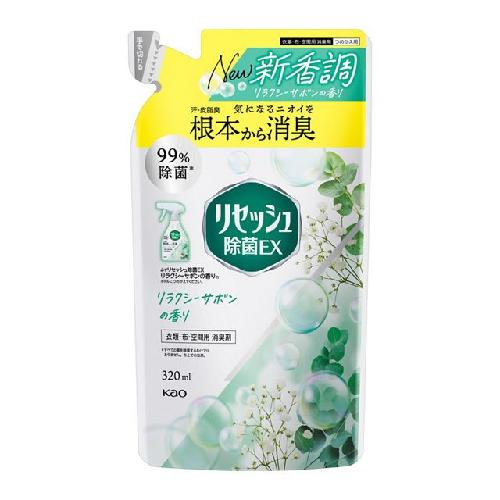 Kao Resesh สบู่ฆ่าเชื้อ EX ผ่อนคลาย แบบเติม 320ml