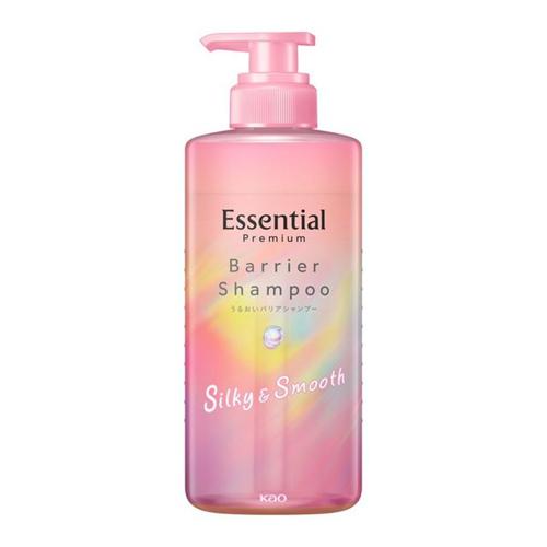 Kao Essential Premium Moisture Barrier Shampoo Silky Smooth Body 450ml