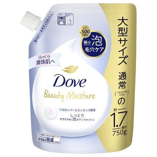 联合利华 Dove Beauty Moisture 泡沫沐浴露滋润补充装 750g