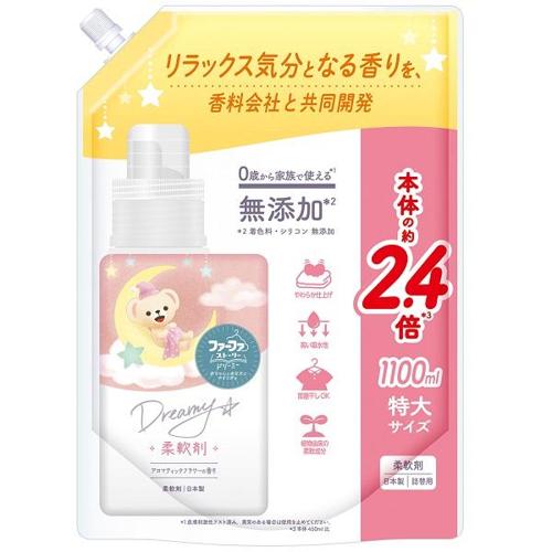FaFa Story Dreamy Additive-Free Baby Fabric Softener Floral Refill 1100ml