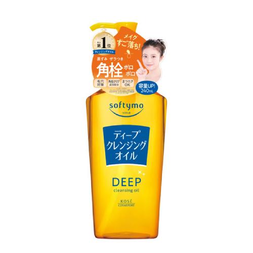 KOSE Softymo Deep Pore Cleansing Oil 240ml Yellow