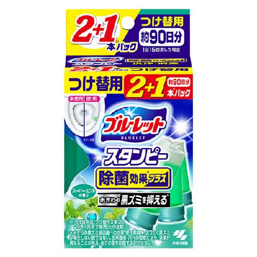小林制药 bluelet马桶除菌喷嘴剂  替换装 薄荷香
