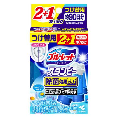 小林制药 bluelet马桶除菌喷嘴剂 棉花味 替换装