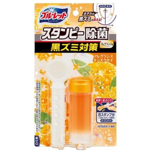 Kobayashi Bluelet Stampy น้ำยาทำความสะอาดโถส้วมฆ่าเชื้อกลิ่นดอกไม้ 1 ชิ้น