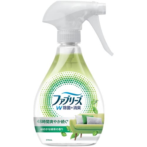 P&G Febreze W สเปรย์กำจัดกลิ่นและฆ่าเชื้อผ้า ชาเขียว 370ml