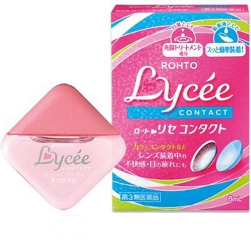 Rohto Lycee Contact Lens Eye Drops 8ml