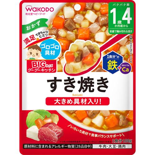 Wakodo Baby Food BIG Goo Goo Kitchen Sukiyaki 16 เดือน 100g